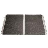 SSTP2432 24 L x 32 W Silver Spring Aluminum Grit-Coat Threshold Ramp - 600 lb Cap 1