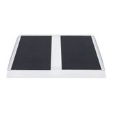 STR-330 3 L x 30 W Silver Spring Aluminum Grit-Coat Threshold Ramp - 800 lb Cap 3
