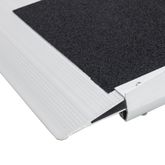 STR-336 3 L x 36 W Silver Spring Aluminum Grit-Coat Threshold Ramp - 800 lb Cap 5