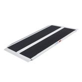 STR-530 5 L x 30 W Silver Spring Aluminum Grit-Coat Threshold Ramp - 800 lb Cap