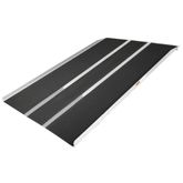 STR-536 5 L x 36 W Silver Spring Aluminum Grit-Coat Threshold Ramp - 800 lb Cap
