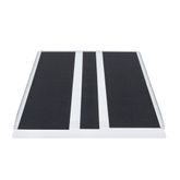STR-536 5 L x 36 W Silver Spring Aluminum Grit-Coat Threshold Ramp - 800 lb Cap 3