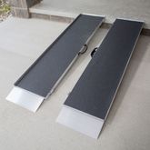 SUITCASE-AS2 2 L x 30 W EZ-ACCESS SUITCASE Aluminum Grit-Coat Single-fold Wheelchair Ramp - 800 lb Capacity 6