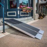 SUITCASE-AS3 3 L x 30 W EZ-ACCESS SUITCASE Aluminum Grit-Coat Single-fold Wheelchair Ramp - 800 lb Capacity 5