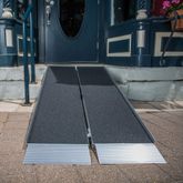 SUITCASE-AS5 5 L x 30 W EZ-ACCESS SUITCASE Aluminum Grit-Coat Single-fold Wheelchair Ramp - 800 lb Capacity 4