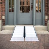 SUITCASE-SS3 3 L x 30 W EZ-ACCESS SUITCASE Aluminum Single-fold Wheelchair Ramp - 800 lb Capacity 4