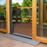 THFS-2 2 H Silver Spring VersaRamp lightweight Threshold Ramp - 800 lb Cap 1