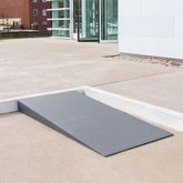 THFS-ADA-5 5 H Silver Spring ADA-Compliant Foam Threshold Ramp - 800 lb Cap 3