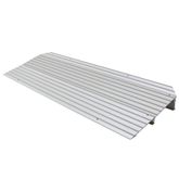 THR2 2-14 H Silver Spring Aluminum Modular Self-Supporting Threshold Ramp