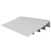 THR4 4-14 H Silver Spring Aluminum Modular Self-Supporting Threshold Ramp