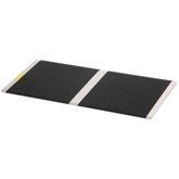 THR832 8 L x 32 W - PVI Aluminum Solid Threshold Ramp