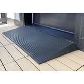 THRBE-150-B 14 L x 40 W x 15 H EZ-ACCESS TRANSITIONS Portable Rubber Threshold Ramp - 850 lb Cap - Black 1