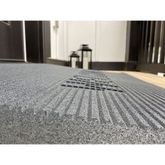 THRBE-150-GWLC 15 H EZ-ACCESS TRANSITIONS Angled Threshold Mat - 850 lb Cap - Gray 5