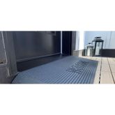 THRBE-150-GWLC 15 H EZ-ACCESS TRANSITIONS Angled Threshold Mat - 850 lb Cap - Gray 7