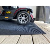 THRBE-250-BWLC 25 H EZ-ACCESS TRANSITIONS Angled Threshold Mat - 850 lb Cap - Black 3