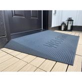 THRBE-250-GWLC 25 H EZ-ACCESS TRANSITIONS Angled Threshold Mat - 850 lb Cap - Black