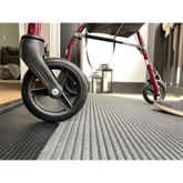 THRBE-250-SG 25 L x 43 W x 25 H EZ-ACCESS TRANSITIONS Portable Rubber Threshold Ramp - 850 lb Cap - Storm Gray 4
