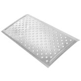 TR3216 16 L x 32 W - Silver Spring Aluminum EZ-Traction Threshold Ramps