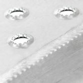 TR3616 16 L x 36 W Silver Spring Aluminum EZ-Traction Threshold Ramp - 600 lb Cap 5