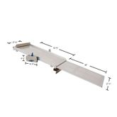 TWSC-350 Silver Spring Tilt-a-Rack Aluminum ScooterWheelchair Carrier - 350 lb Cap 3