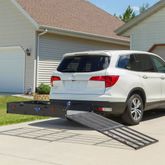 UC500-XL Elevate Outdoor Steel Heavy-Duty Basket Cargo Carrier with Ramp 6