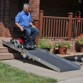 WAB1230 12 PVI Aluminum Wheel-A-Bout Wheelchair Ramp 1