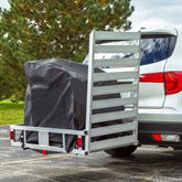 WCC500A-EK-SC Silver Spring Essential Scooter Travel Kit wAluminum Carrier - 500 lb Cap 1