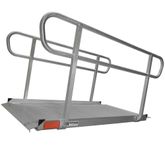 WCER-HR6 6 x 3675 Titan Ramps Wheelchair Entry Ramp with Handrails  850 lb Capacity 6