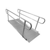 WCER-HR8 8 x 3675 Titan Ramps Wheelchair Entry Ramp with Handrails  850 lb Capacity