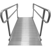WCER-HR8 8 x 3675 Titan Ramps Wheelchair Entry Ramp with Handrails  850 lb Capacity 3