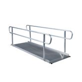 WCER-HR9-5 9 6 x 3675 Titan Ramps Wheelchair Entry Ramp with Handrails  850 lb Capacity