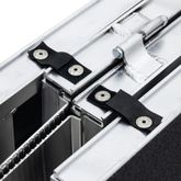 WCMF-10 10 L x 295 W Silver Spring Aluminum Multi-Fold Grit-Coat Wheelchair Ramp - 600 lb Cap 6