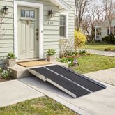 WCMF-5 5 Silver Spring Portable Aluminum Wheelchair Ramp Multi-Fold - 600 lb Capacity 7