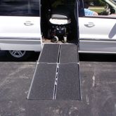 WCR830 8 L PVI Portable Aluminum Multi-Fold Wheelchair Ramp 5