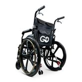 X1-SE-BLK ComfyGo Manual Wheelchair 24 Quick-Detach Aluminum Wheels - Black 4