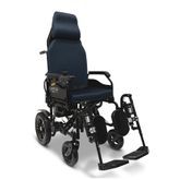 X9-BLU ComfyGo 12AH Remote-Controlled Electric Wheelchair with Auto-Recline  Lifting Leg Rests - Blue