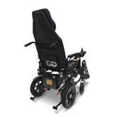 X9-BLU ComfyGo 12AH Remote-Controlled Electric Wheelchair with Auto-Recline  Lifting Leg Rests - Blue 5