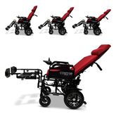X9-MAX-RED ComfyGo 20AH Remote-Controlled Electric Wheelchair with Auto-Recline  Lifting Leg Rests - Red 3