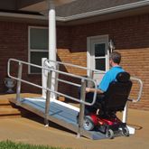XPS636 6 L PVI OnTrac Wheelchair Access Ramp with Handrails 1