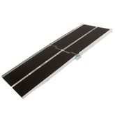 WCR530 5 L x 30 W PVI Aluminum Grit-Coat Multi-Fold Wheelchair Ramp  800 lb Cap