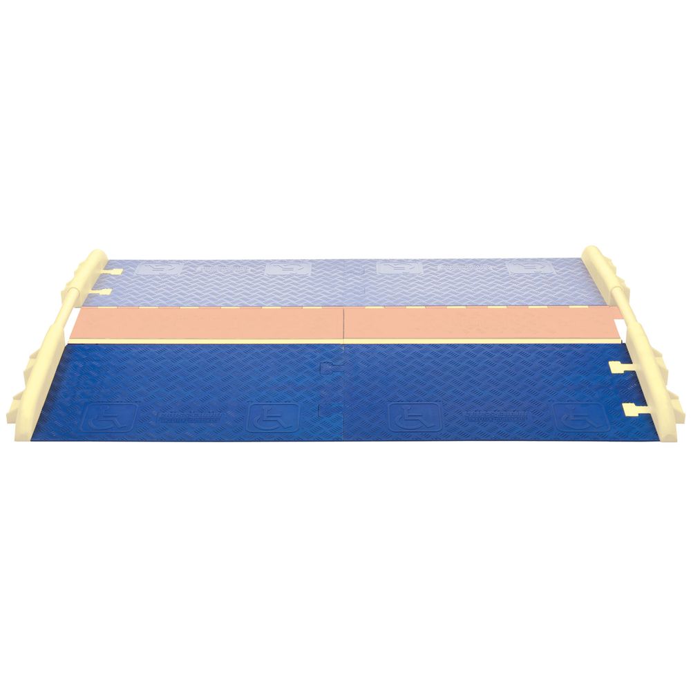 Cable Ramp Linebacker Cross-Guard ADA Wheelchair Cable Ramp for 1-Channel Linebacker Cable ...