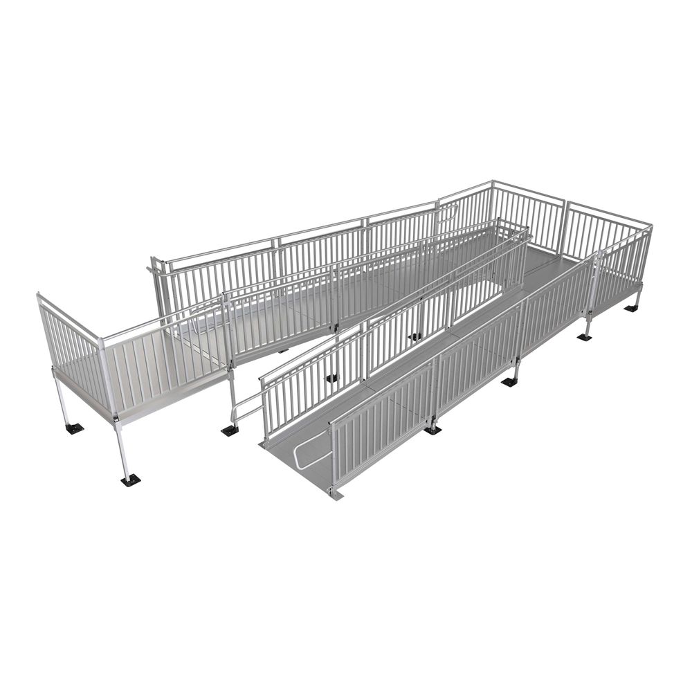 EZ-ACCESS® ADA-Compliant Modular Ramps - Adjustable Height Access ...