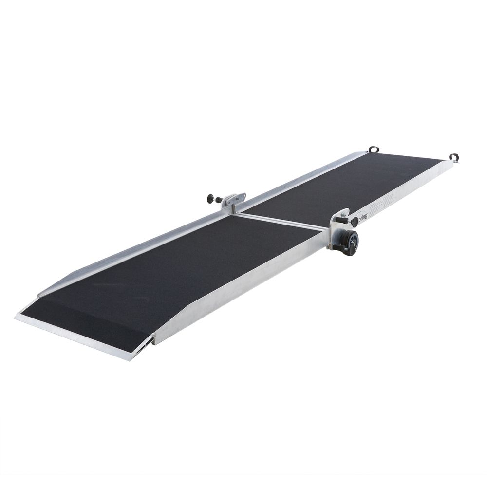 Silver Ramp Silver Spring 10' Folding Ramp with Wheels | Mobility Mart